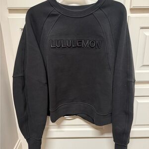 Lululemon Athletica Black Crewneck